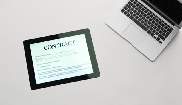 digital contract for remote work