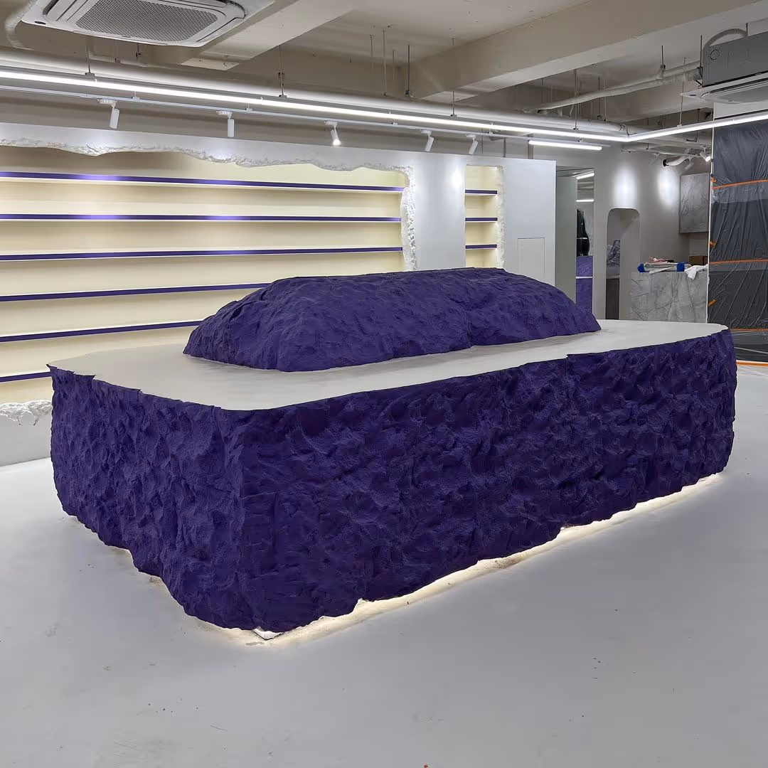 efekt skały na ścianie ZUBRA COLORS