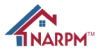 NARPM company logo with blue and red geometric roof design above the red text.