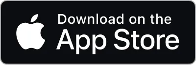 Button with Apple logo and text Download on the App Store.