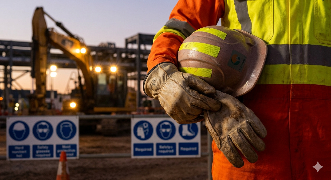 [team] image of team member (for a construction company)