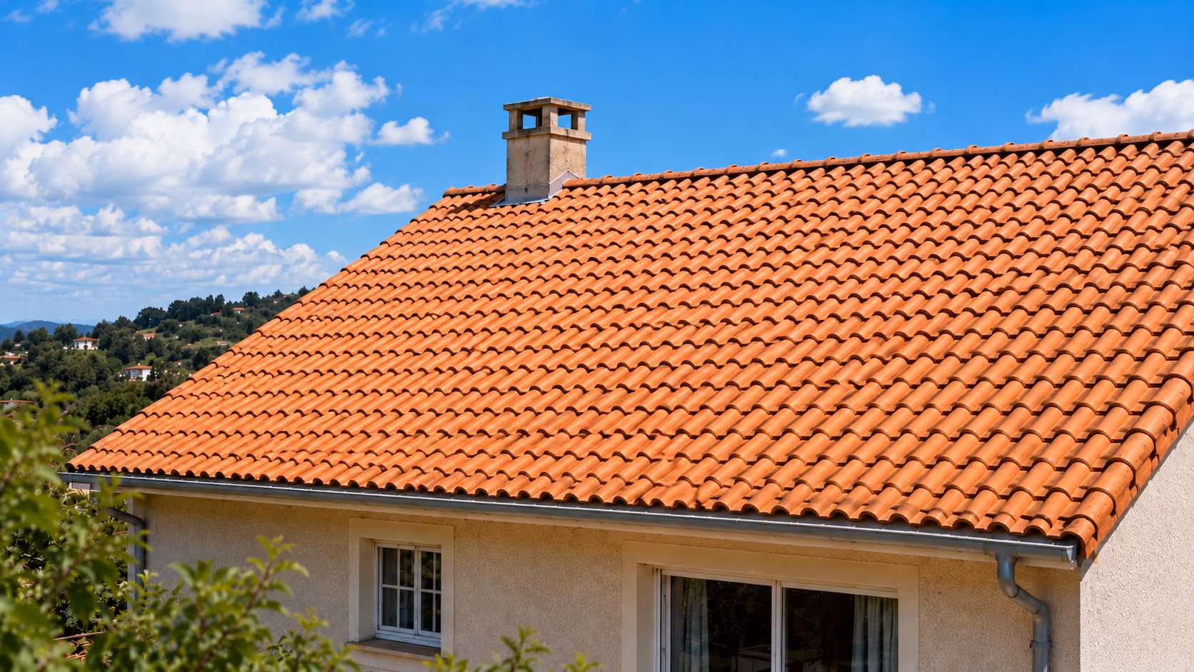 Toiture après les travaux de rénovation