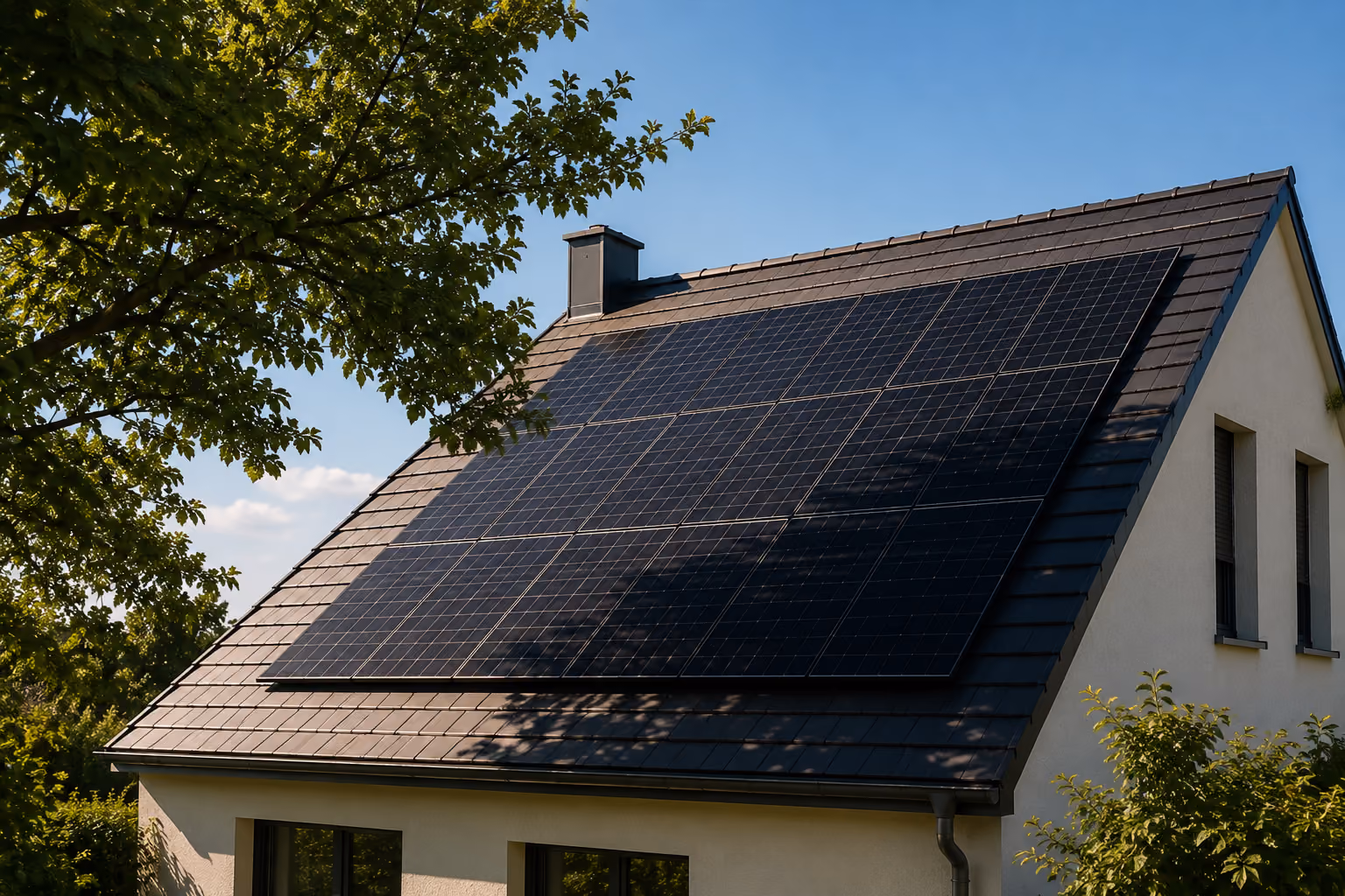 Analyse de l’ombrage d’une toiture pour un projet solaire
