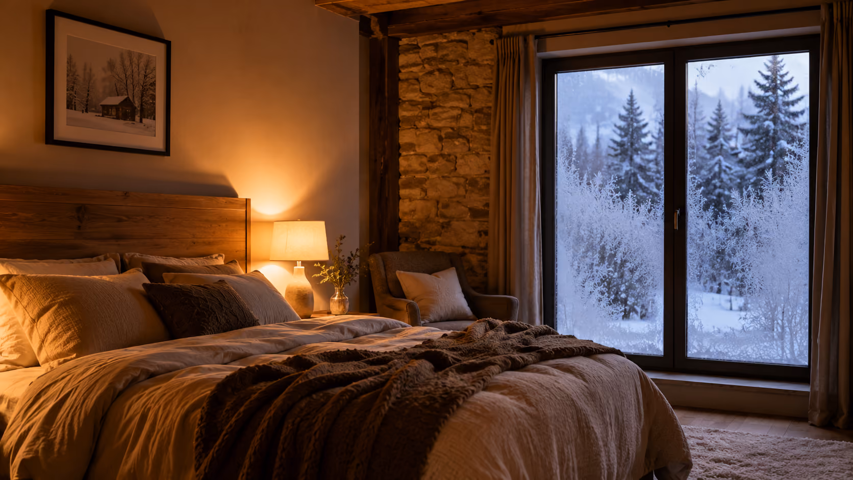 Maison bénéficiant d’une température intérieure plus stable