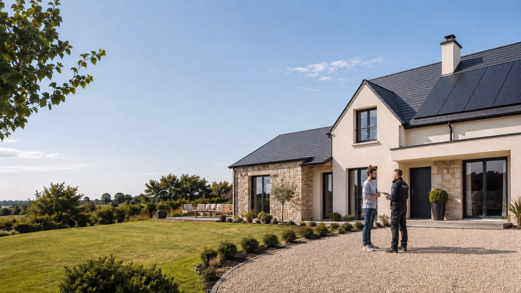Maison individuelle rénovée par M2TOIT