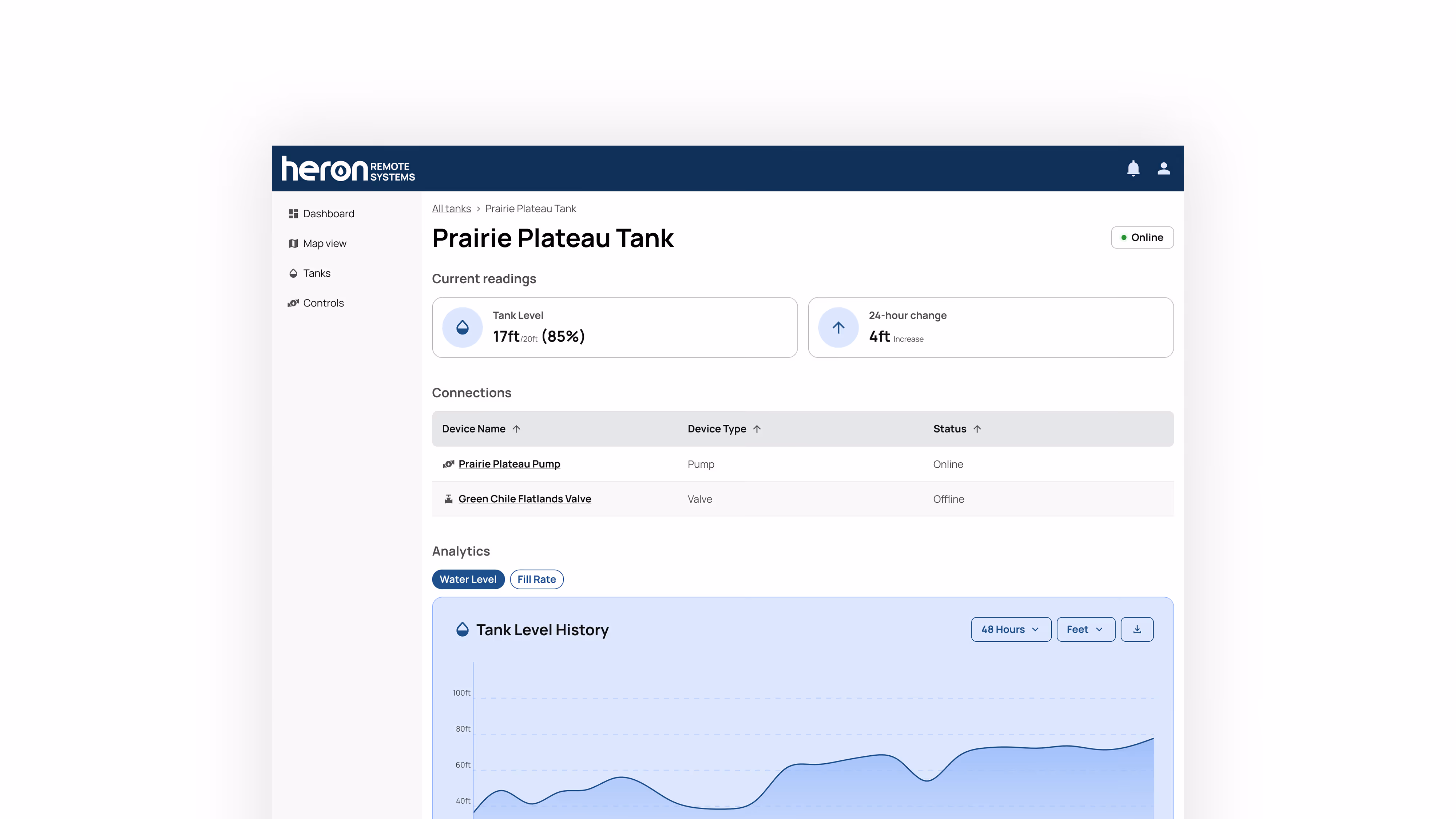 Composite image of a course sign up page in the Heron's web app.