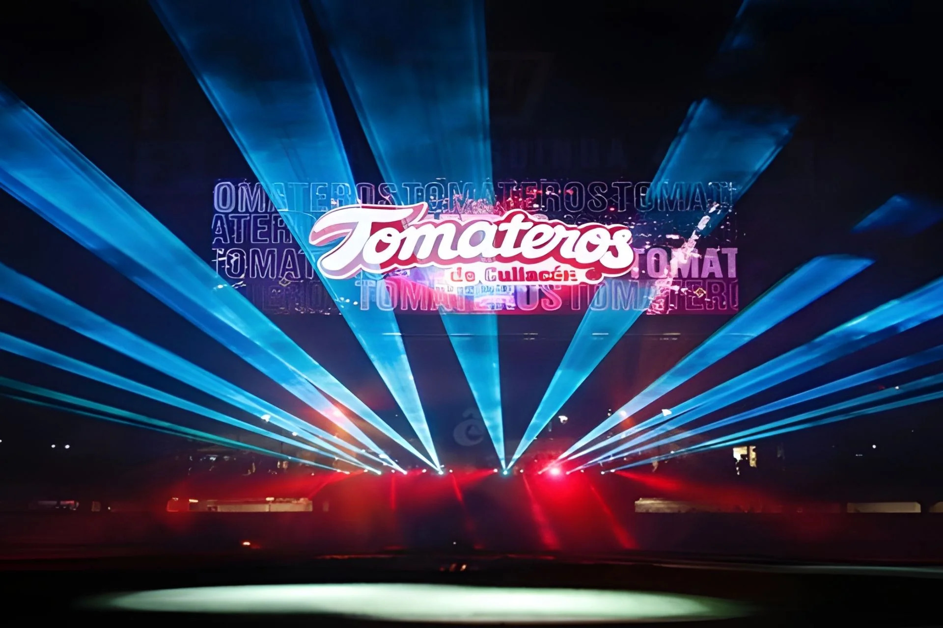 Beat Meetings audiovisual production team setting up for a corporate convention — in-house AV equipment