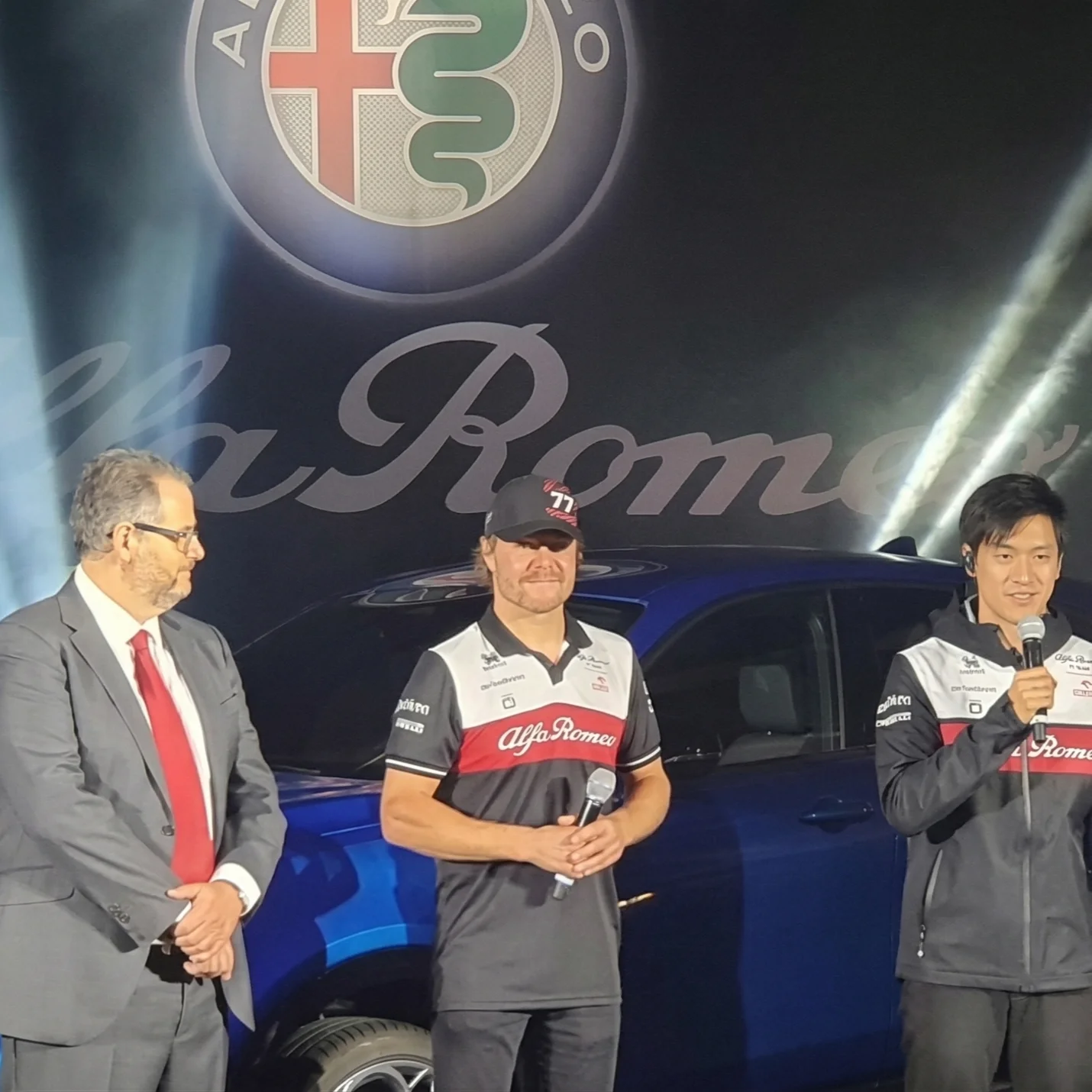 Alfa Romeo launch event at Camino Real Polanco — Beat Meetings stage design and lighting