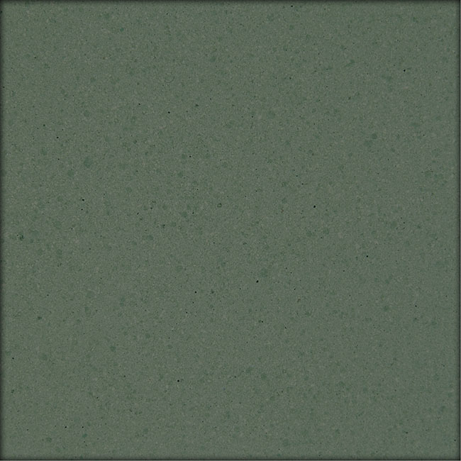 A khaki-green Eralith sustainable tile. 