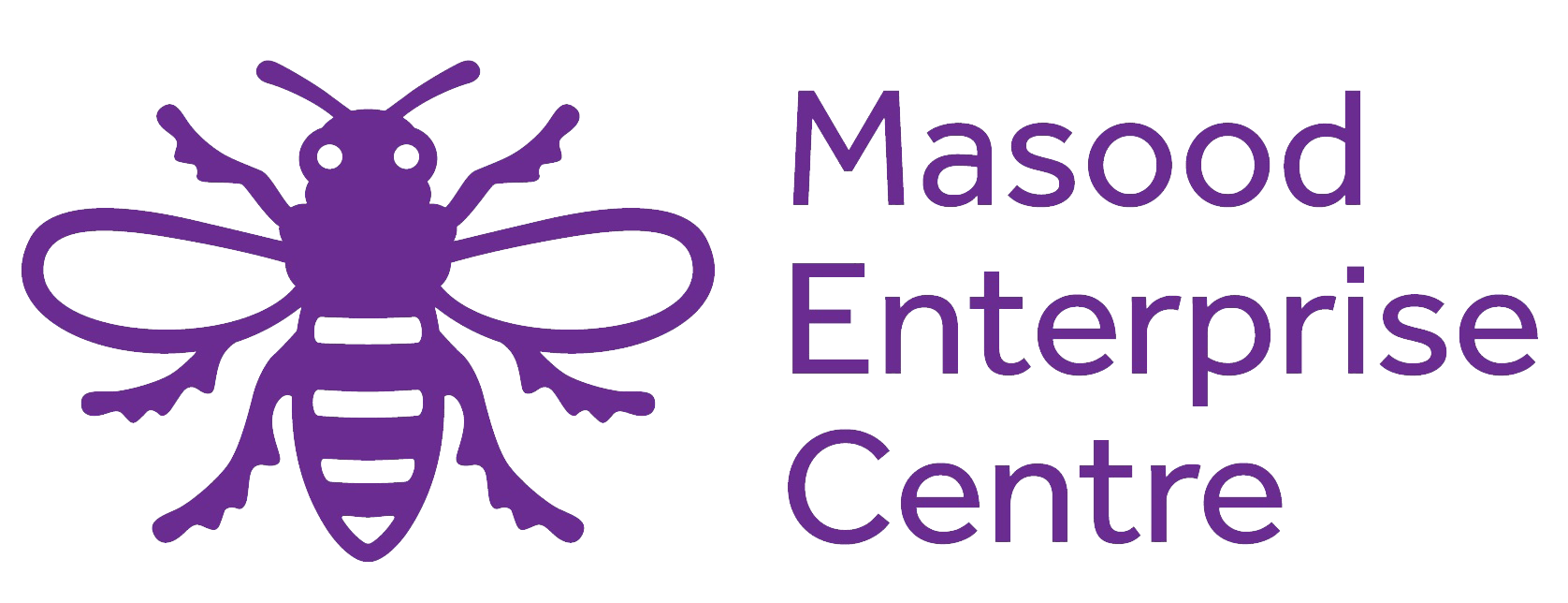 Masood Enterprise Centre logo, with an icon of a bee.