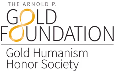 The Arnold P. Gold Foundation Gold Humanism Honor Society logo