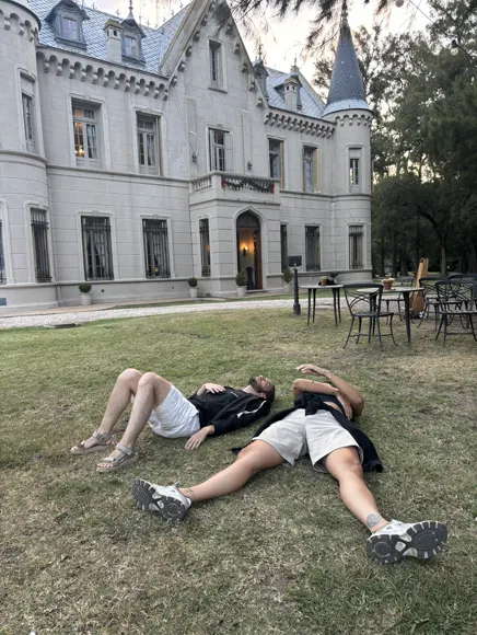 An offsite at a country house