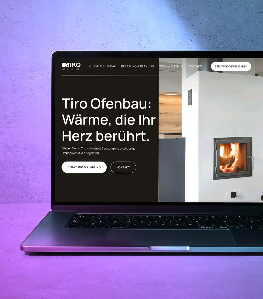 Tiro Ofenbau Organisches Marken-Wachstum - Kunde von AD Promotion