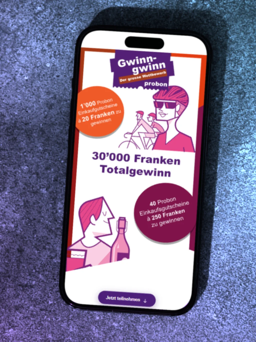 Probon Digitale Lead & Wettbewerbs-System  - Kunden von AD Promotion