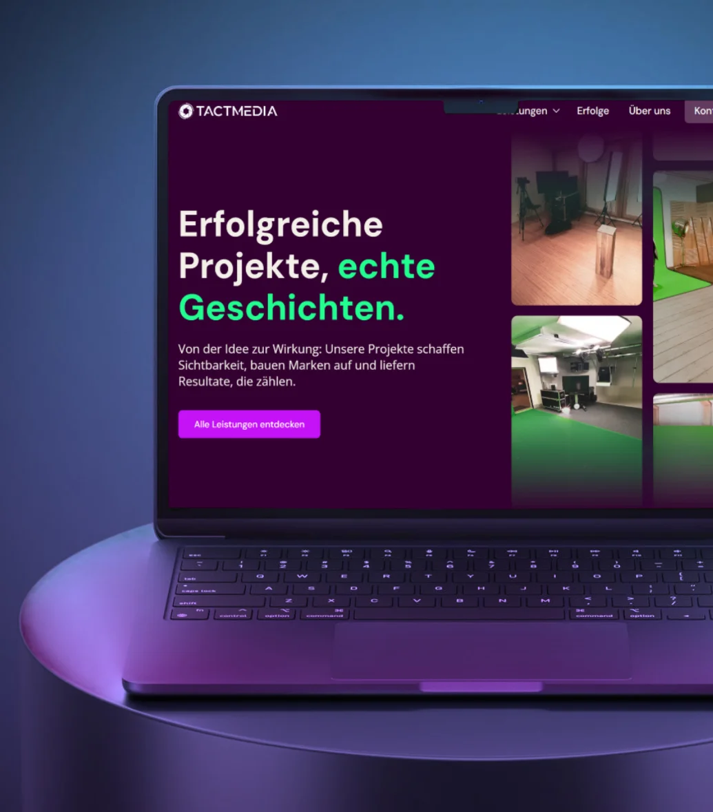 Tactmedia Webdesign & Digital Brand Experience - Kunde von AD Promotion