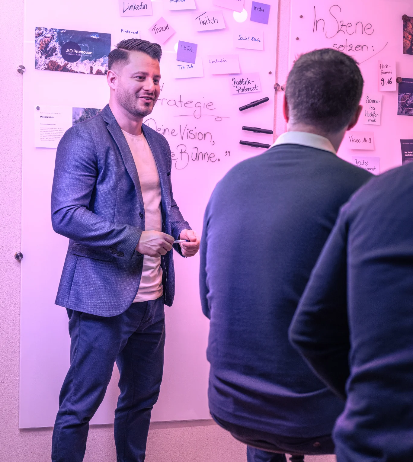 Positionierung von Marken und Menschen auf LinkedIn