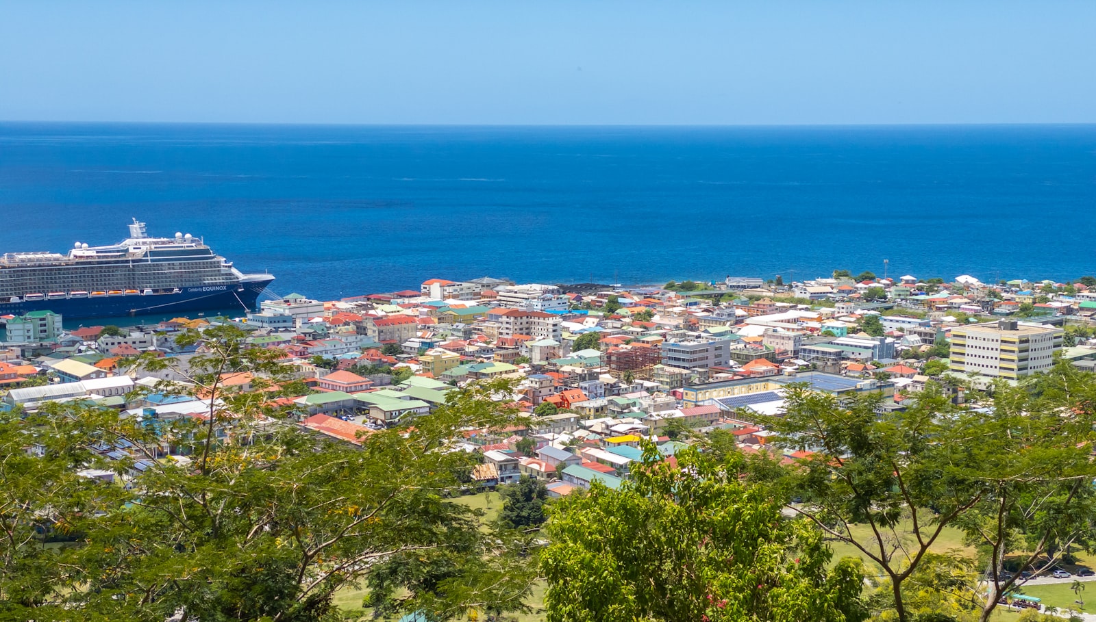 Roseau waterfront, Dominica