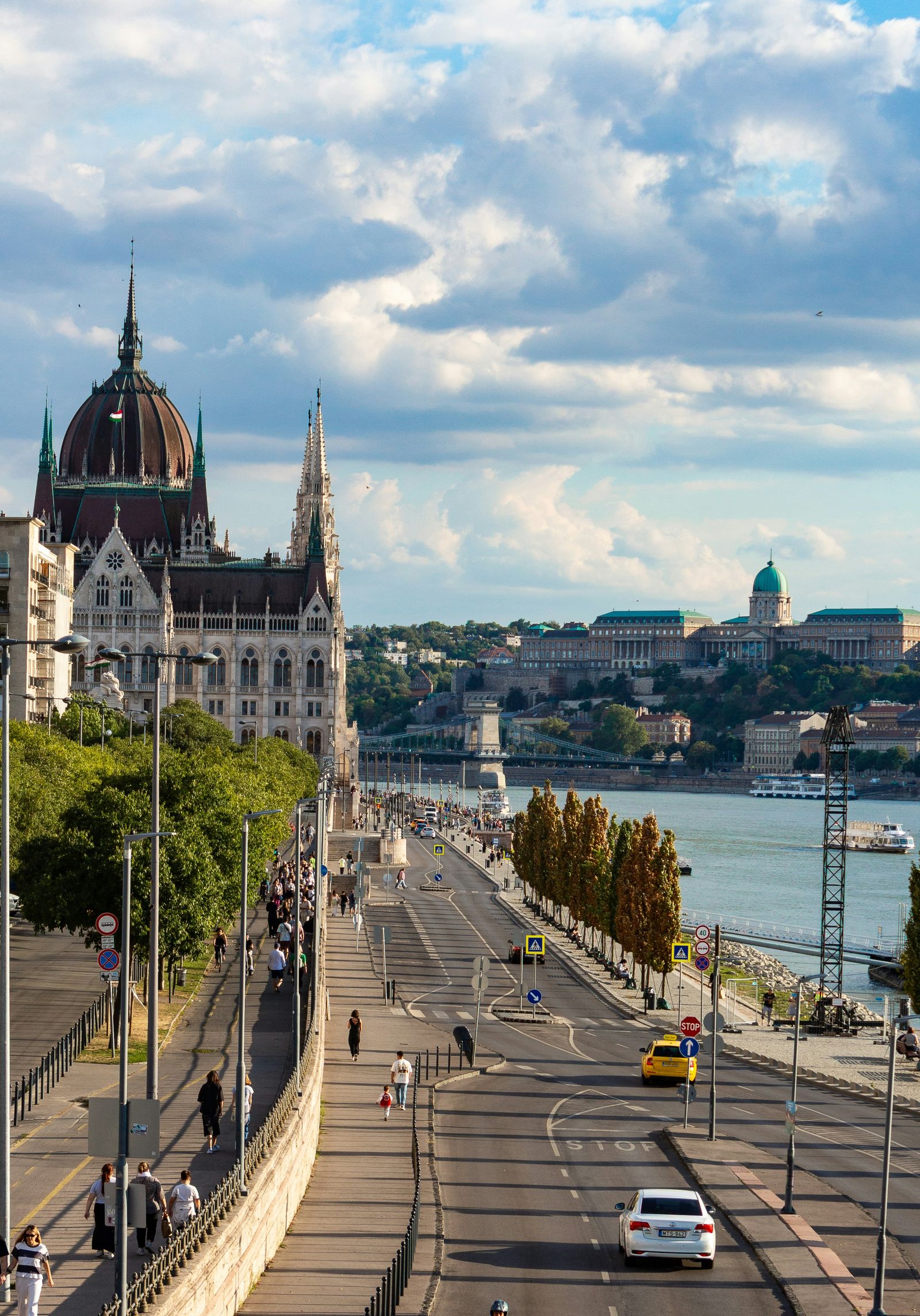 Parliament and the Danube, Budapest, Hungary