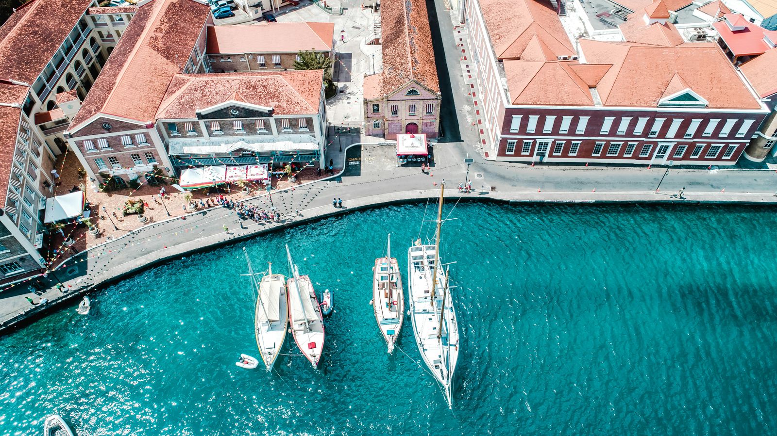 St George's waterfront, Grenada
