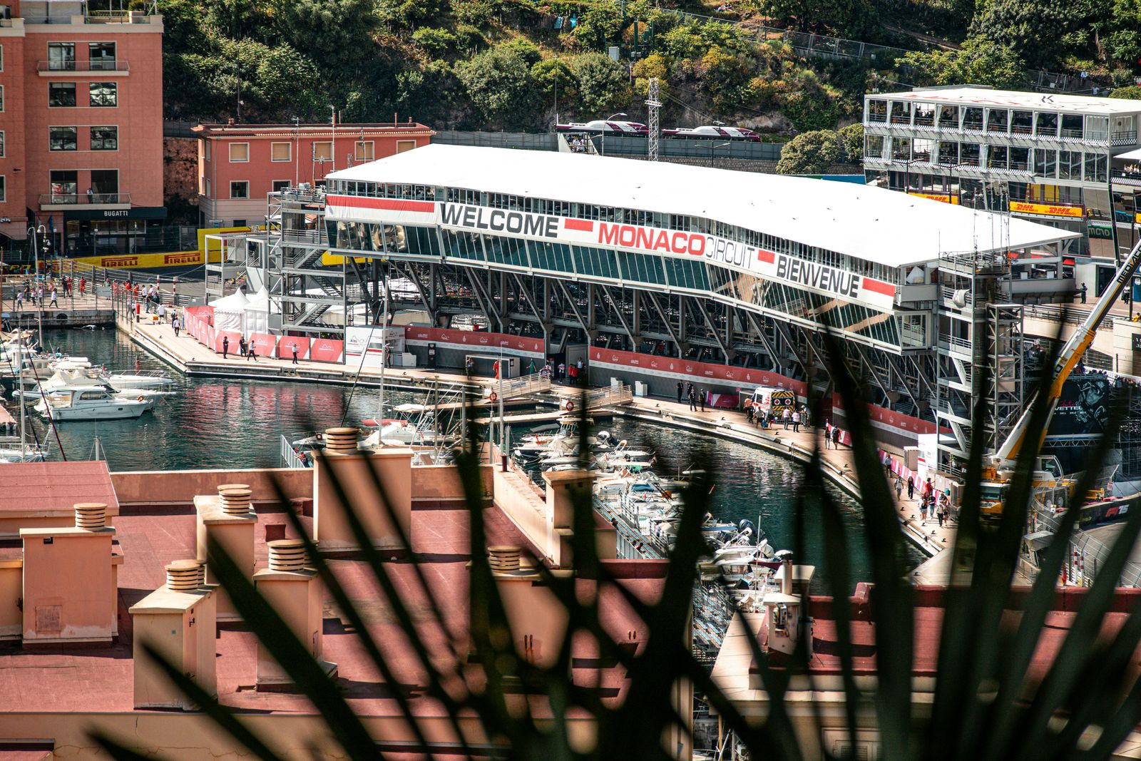 Port Hercule and the principality, Monaco
