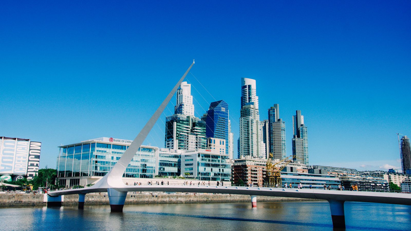 Puente de la Mujer, Puerto Madero, Buenos Aires, Argentina