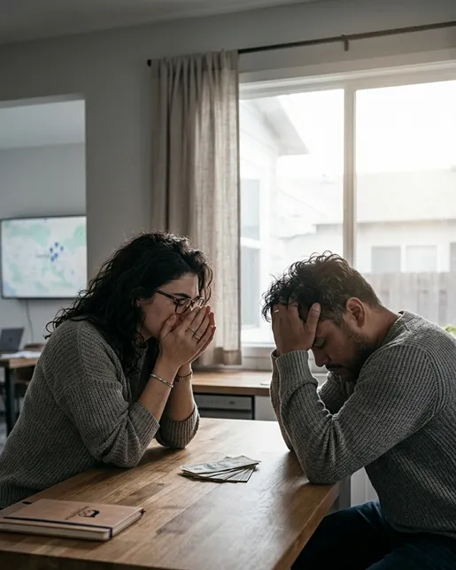 Person experiencing intrusive trauma replay after betrayal