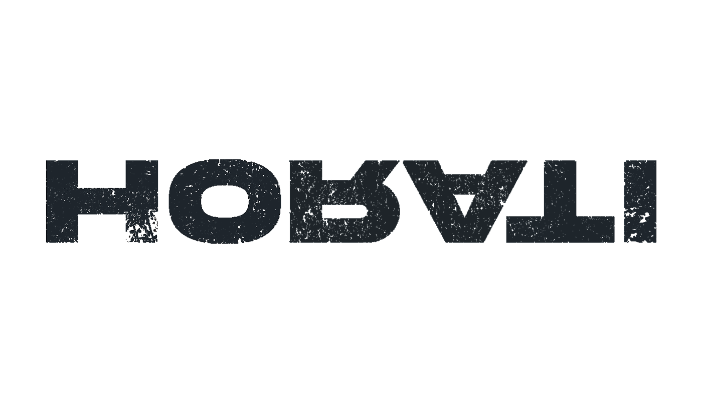Itach logo with bold, slightly distressed black letters on a transparent background.
