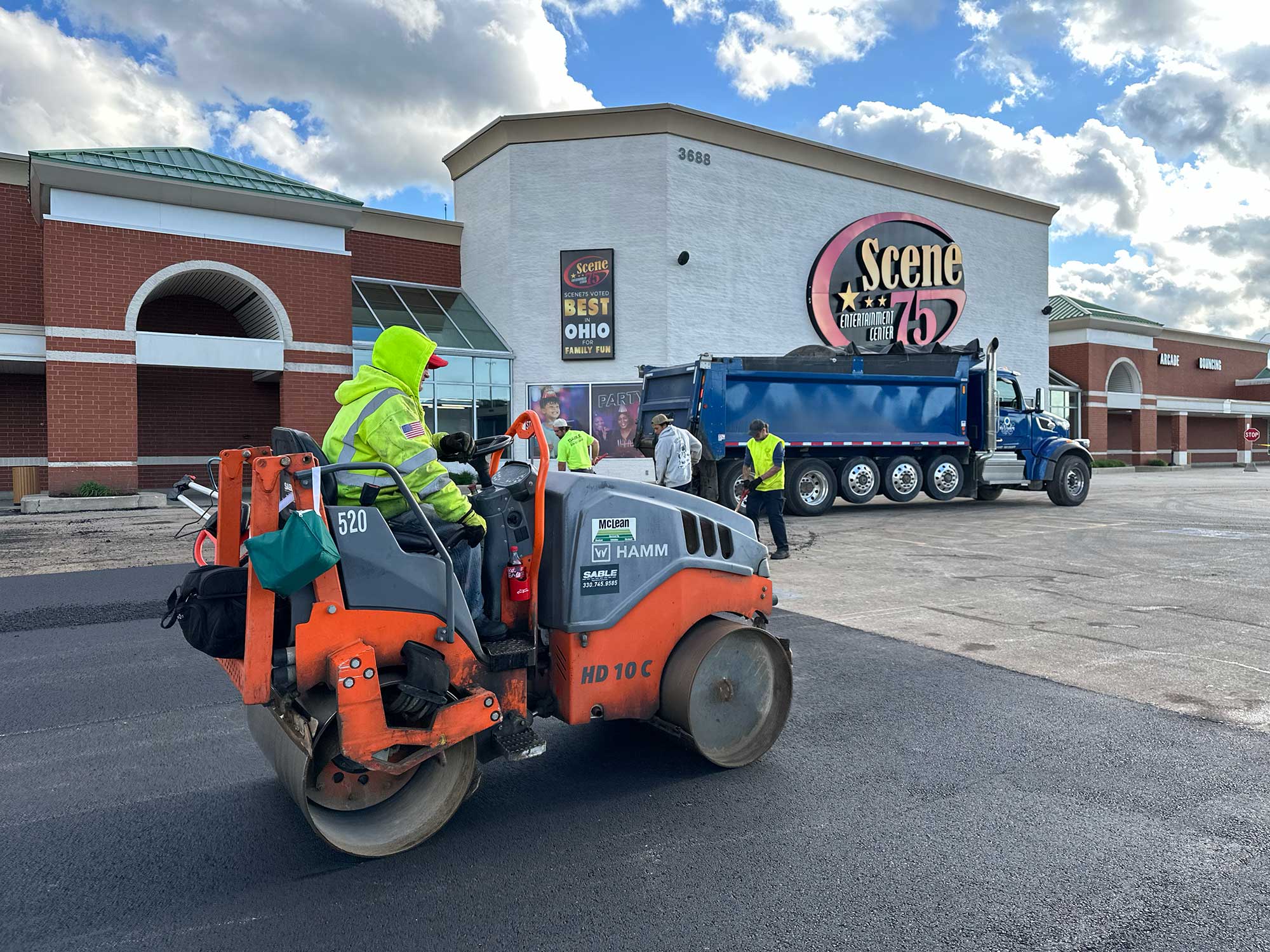Scene 75 Asphalt Parking Lot Paving