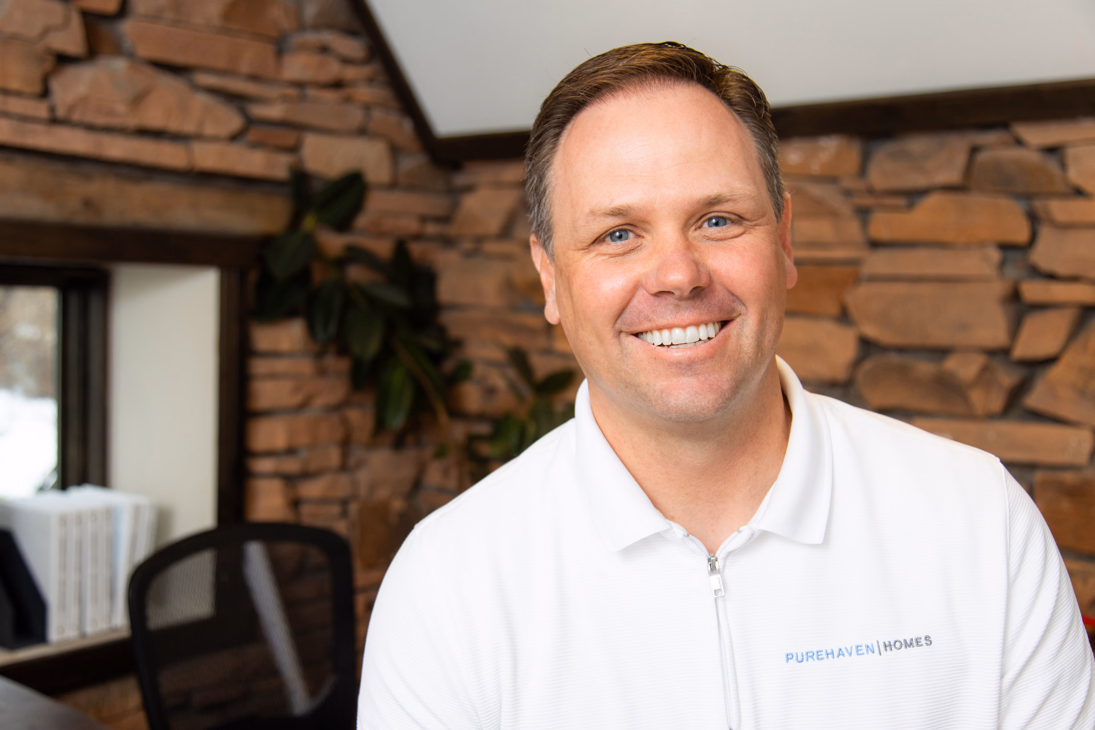 Owner of PureHaven Homes, Shane Harr