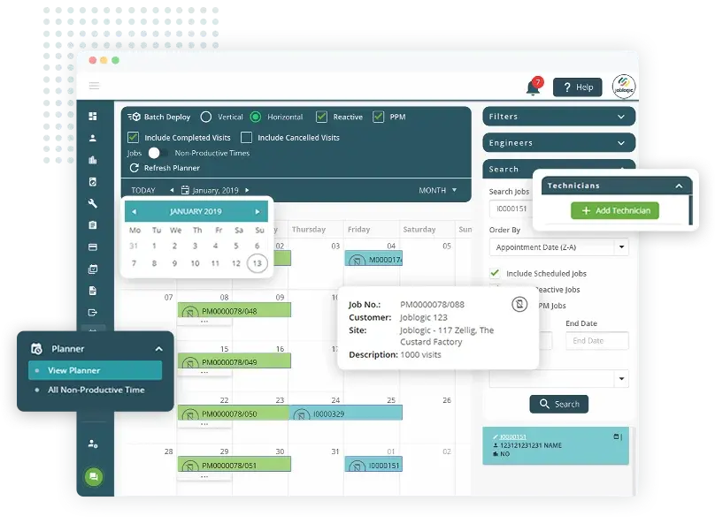 Joblogic software