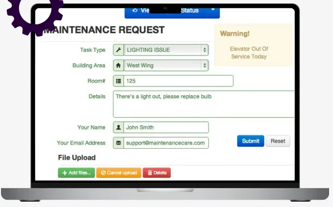 MaintenanceCare software