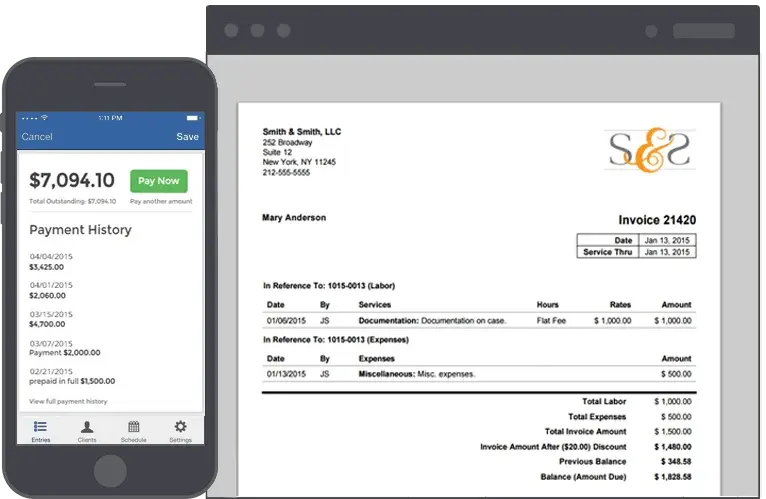 Bill4Time billing software
