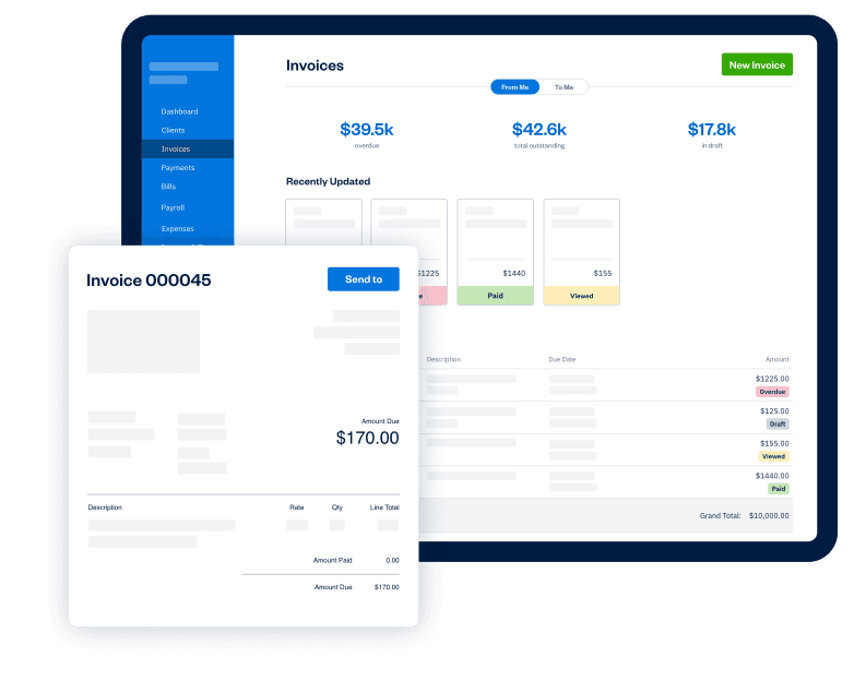 FreshBooks invoice template