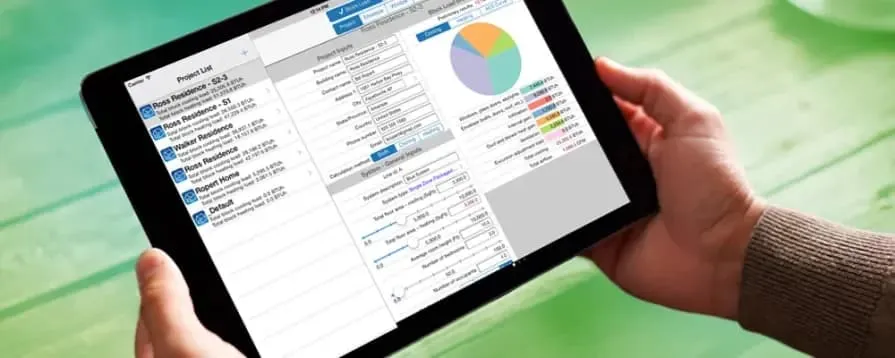 HVAC Load Plus app