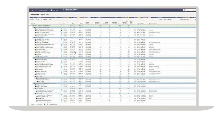 Oracle Aconex software