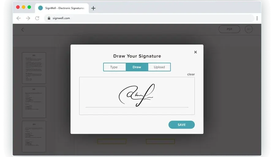 SignWell software