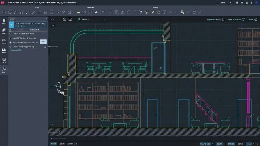 AutoCAD software