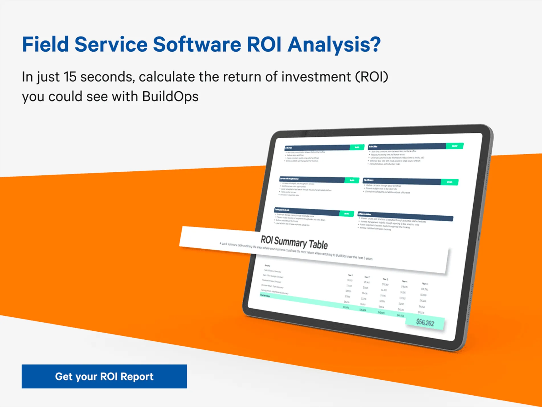 Field Service Software ROI Analysis?