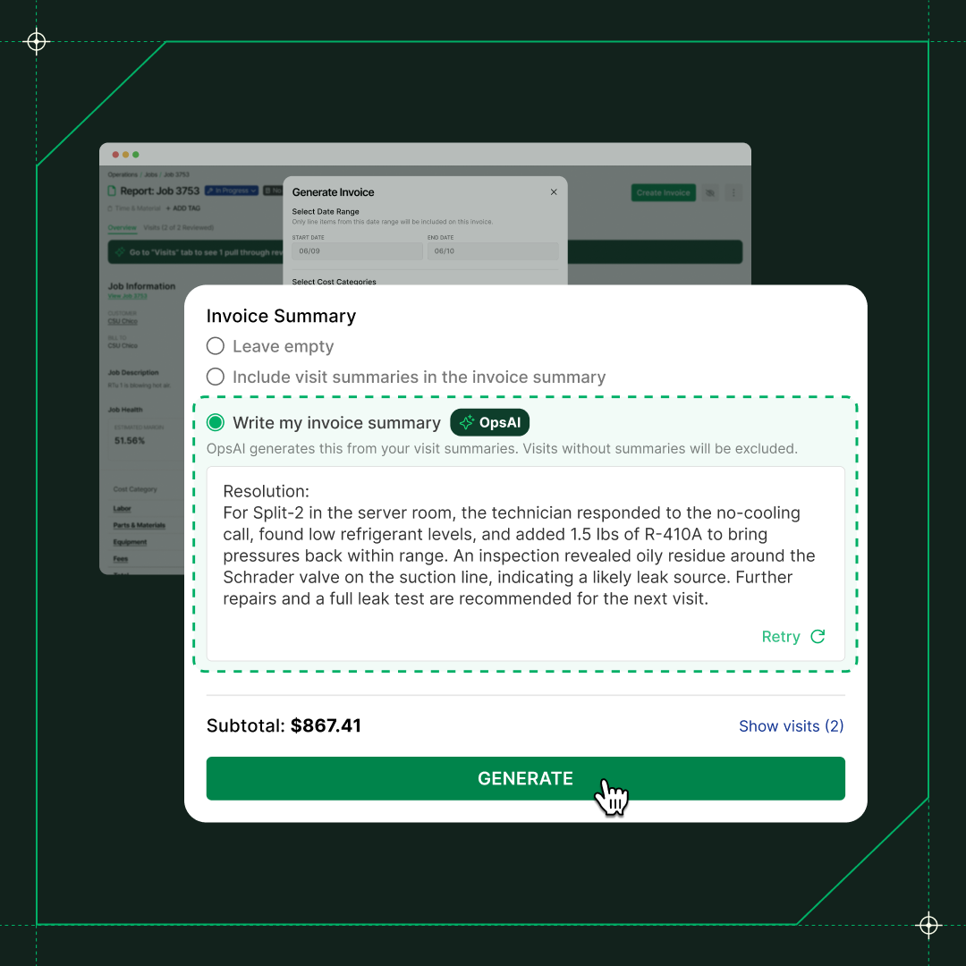 BuildOps Invoice Summary