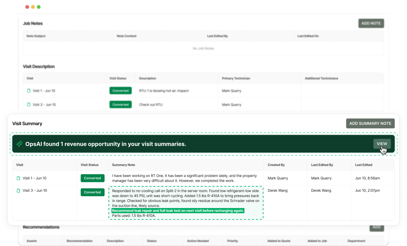Revenue Finder in BuildOps