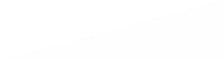 Right triangle with a black background and white inside, oriented with the right angle on the left side.