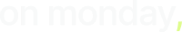 on monday logo