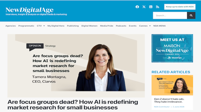 New Digital Age: Are focus groups dead? How AI is redefining market research for small businesses