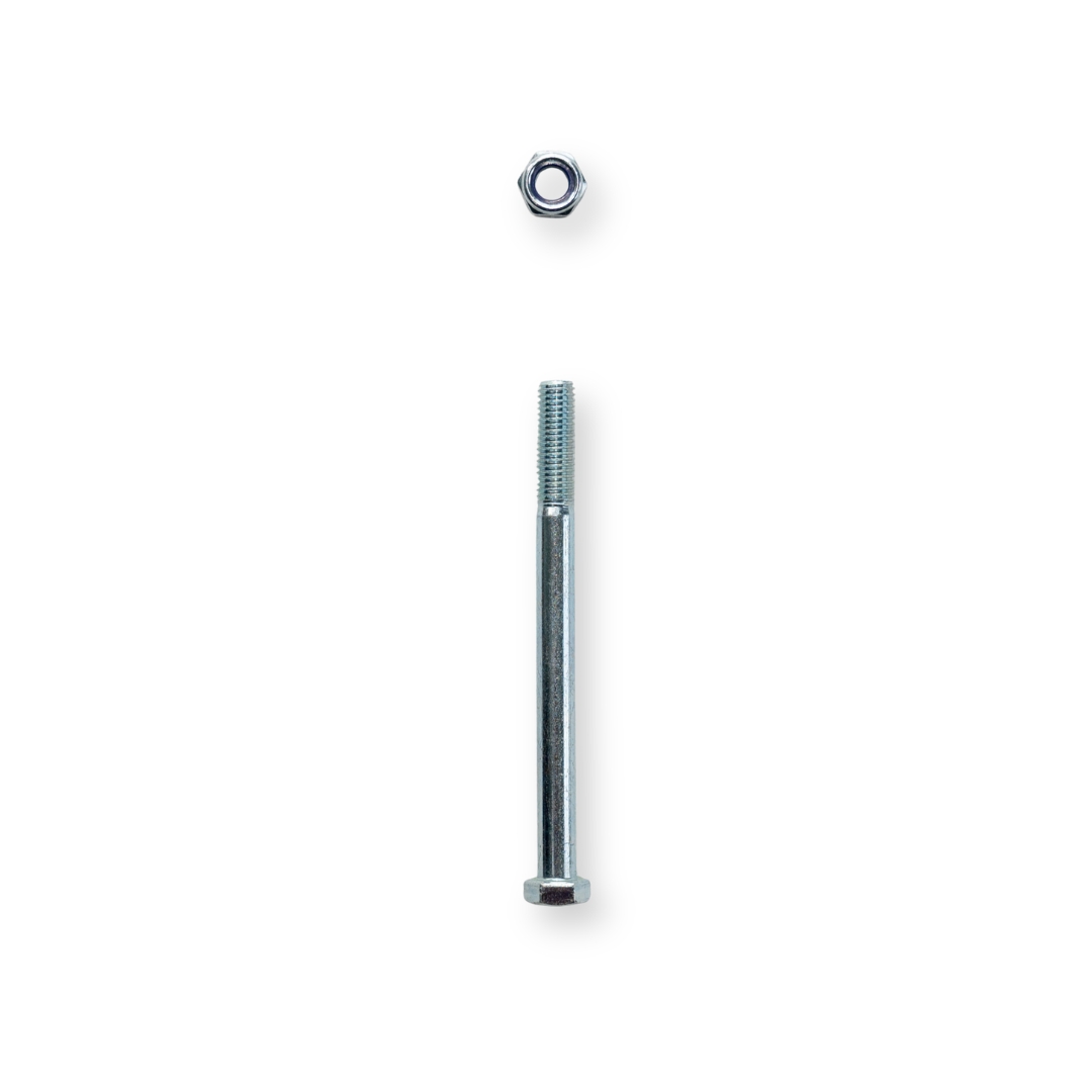 Shock absorber bolt & nut (coil-only suspension arm)
