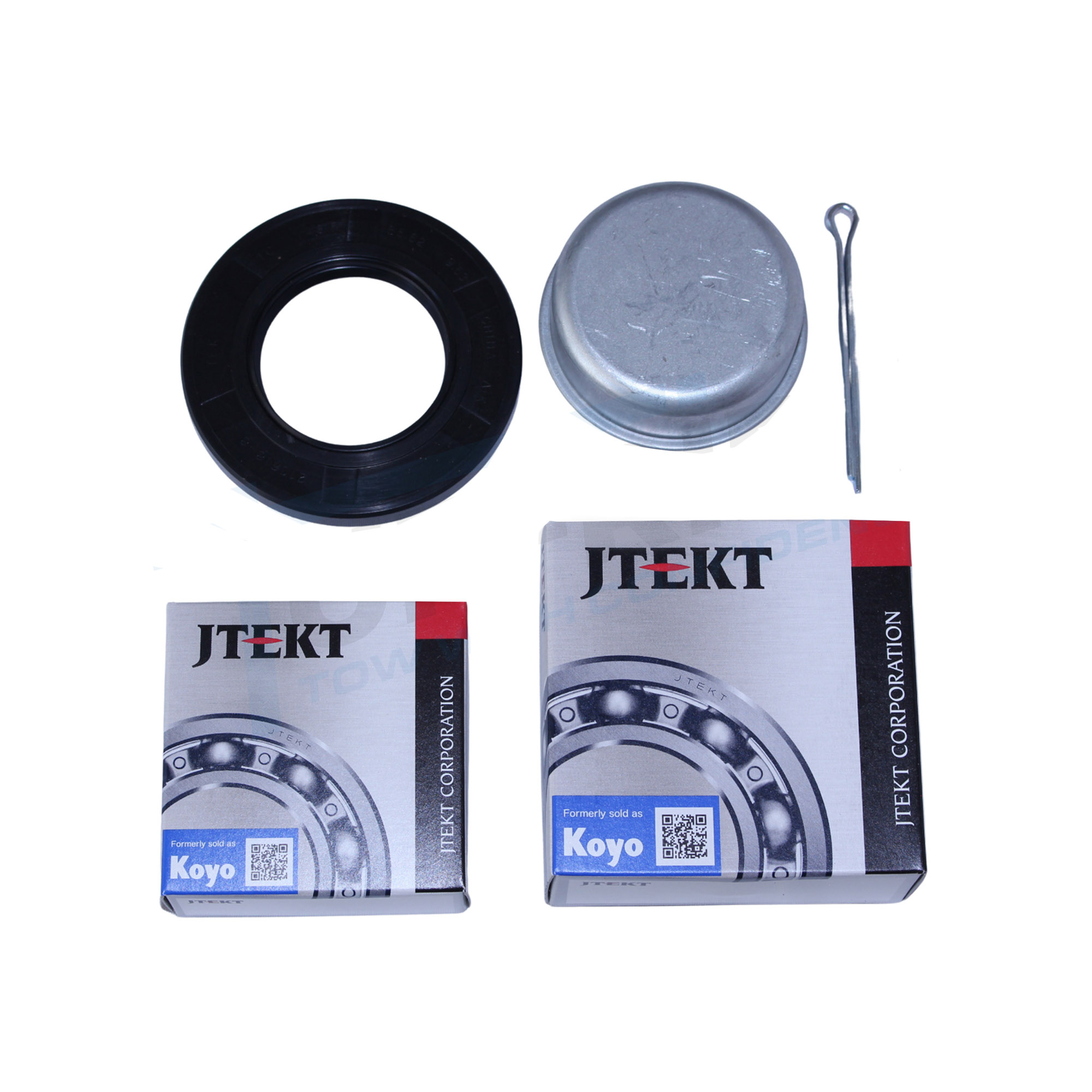 12" Tuffride Drum Wheel Bearing & seal Kit