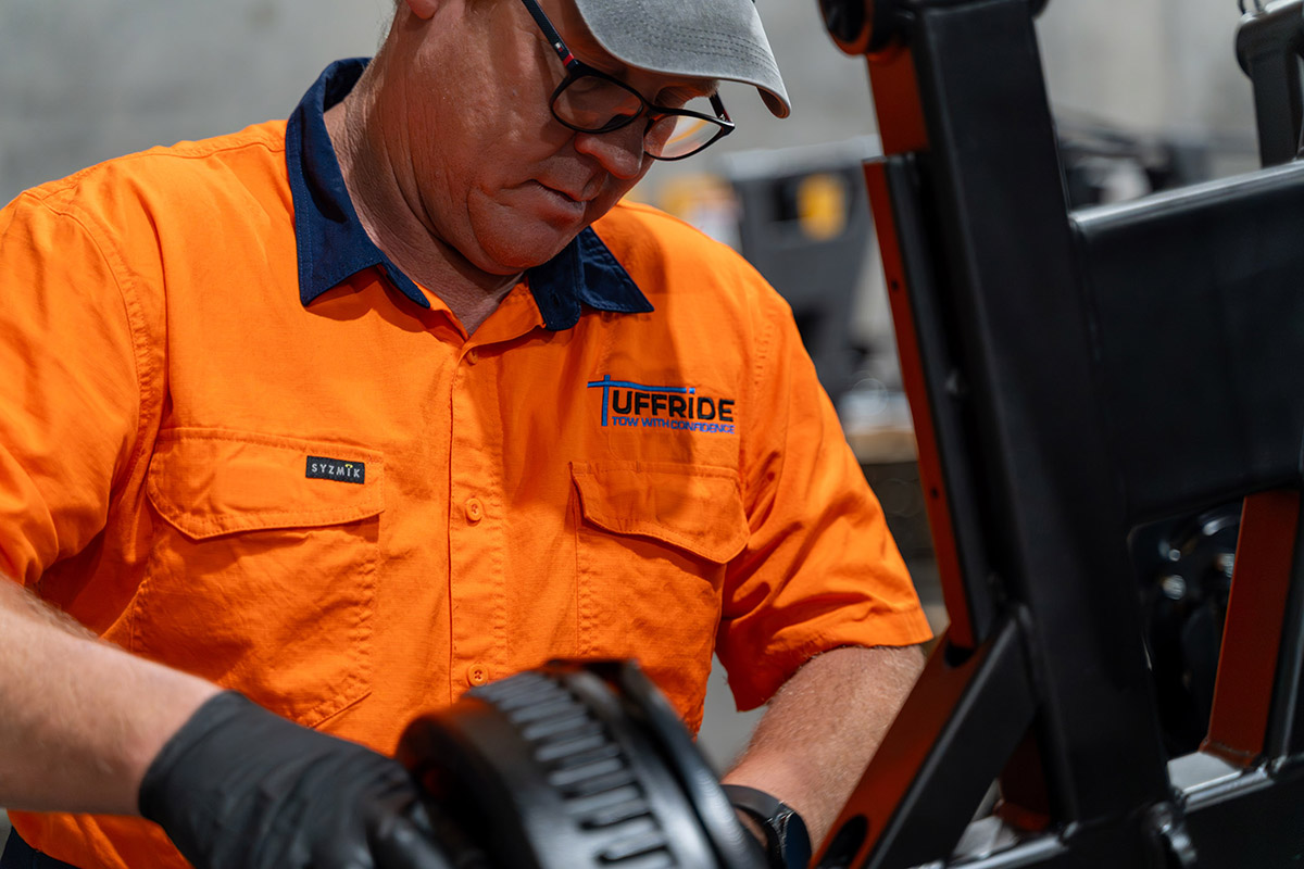 Inside the Tuffride manufacturing factory