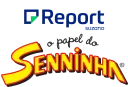 Logotipo da Report com o texto 'o papel do SENNINH'.