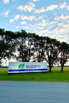 Placa da �ڰ������� com logotipo verde e texto "�ڰ������� Ponte Blutes Hill" em gramado, com árvores e céu azul com nuvens ao fundo.