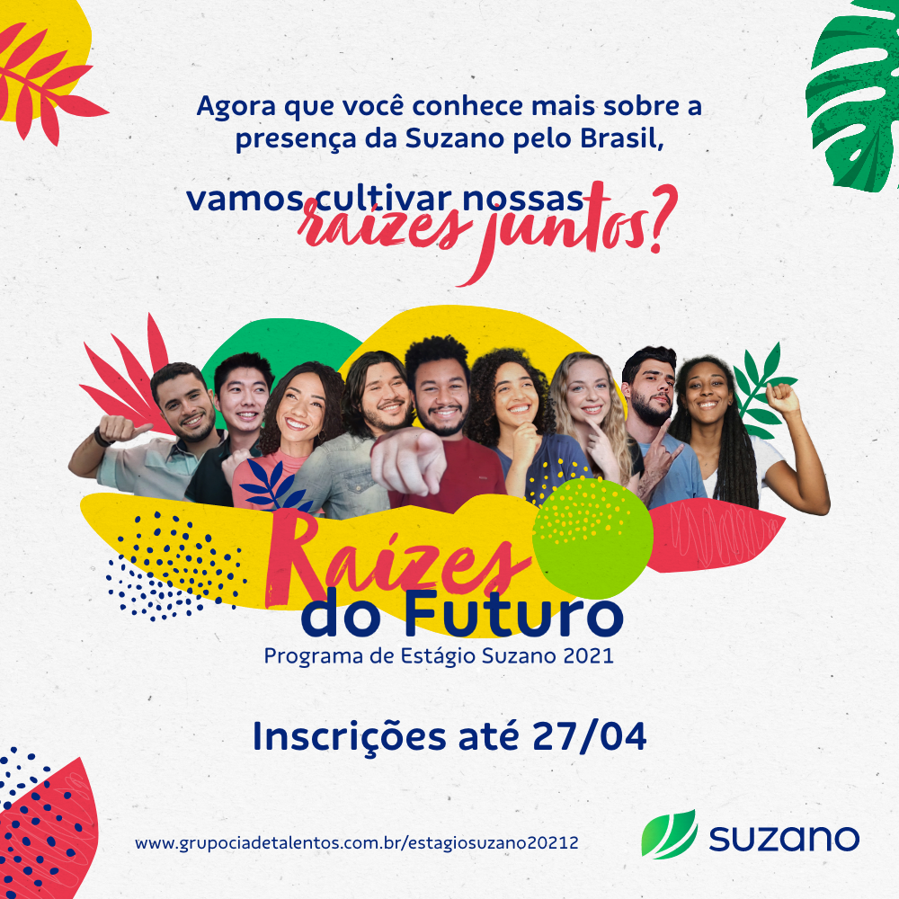 Suzano flexibiliza requisitos para estágio em busca de mais diversidade