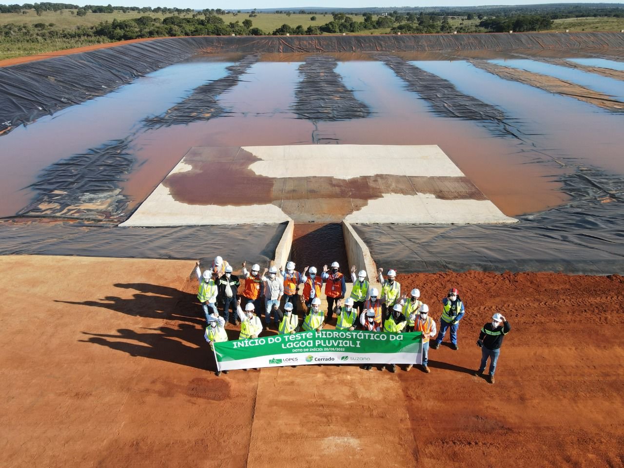 Boletim do Projeto Cerrado - Ed. 12 - Base forte para as obras: 330 mil m³ cúbicos de concreto